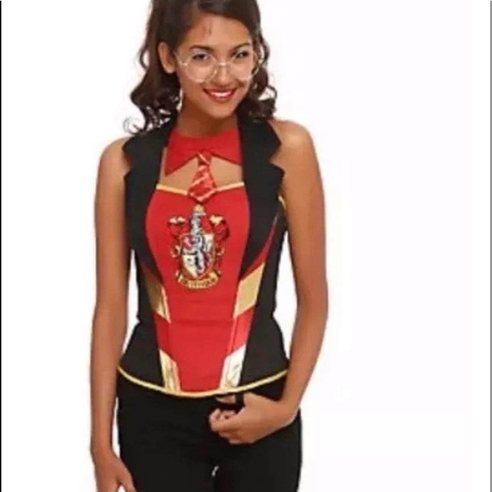 Harry Potter Gryffindor Halloween Cosplay Corset